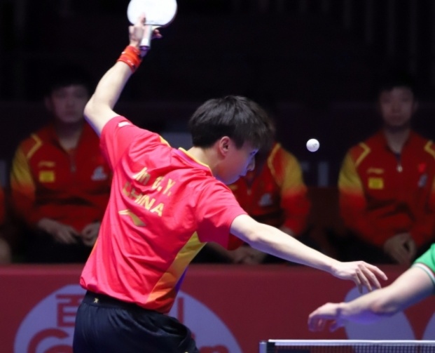 关于韩国乒乓球队完胜比利时乒乓球队，马龙送出助攻的信息
